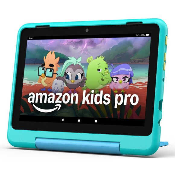Amazon Fire HD 8 Kids Pro tablet (newest model), ages 6-12. Bright 8" HD screen - Picture 1 of 1